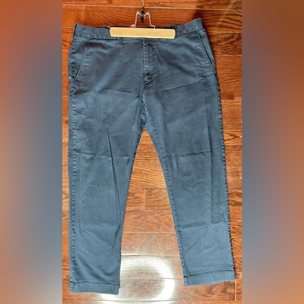 J Crew Mercantile Flex Slim Fit Blue Chino Pants  Sz 36/30